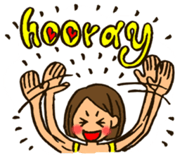 MIYO-chan for ordinary conversation 2 sticker #3325325