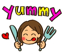 MIYO-chan for ordinary conversation 2 sticker #3325328