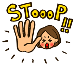 MIYO-chan for ordinary conversation 2 sticker #3325330