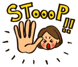 MIYO-chan for ordinary conversation 2 sticker #3325330