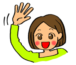 MIYO-chan for ordinary conversation 2 sticker #3325331