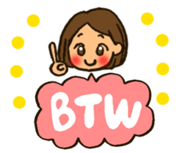 MIYO-chan for ordinary conversation 2 sticker #3325332