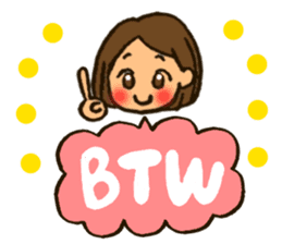 MIYO-chan for ordinary conversation 2 sticker #3325332