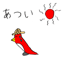 Happy Blue Penguin (Hand drawing) sticker #3325462