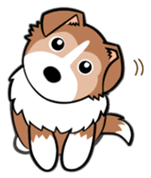 Naughty Sheltie: Luckey sticker #3325982