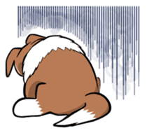 Naughty Sheltie: Luckey sticker #3325996