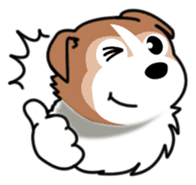 Naughty Sheltie: Luckey sticker #3325999