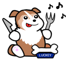 Naughty Sheltie: Luckey sticker #3326003