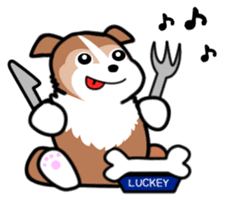 Naughty Sheltie: Luckey sticker #3326003