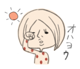MAGAO girl. sticker #3326018