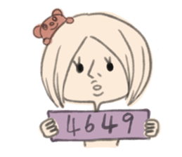 MAGAO girl. sticker #3326026