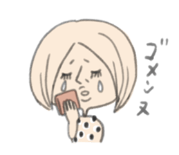 MAGAO girl. sticker #3326031