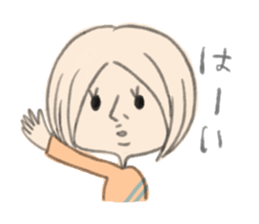 MAGAO girl. sticker #3326032