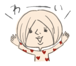 MAGAO girl. sticker #3326034