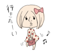 MAGAO girl. sticker #3326036