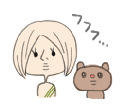MAGAO girl. sticker #3326038