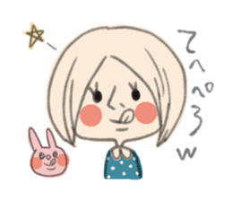 MAGAO girl. sticker #3326043