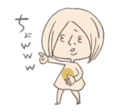 MAGAO girl. sticker #3326044