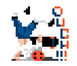 8-BIT LONGBOARD STICKERS sticker #3327031