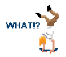 8-BIT LONGBOARD STICKERS sticker #3327034