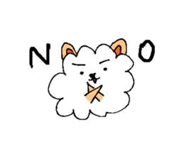 NINJA DOG(MOJA MOJA MARU) sticker #3327145