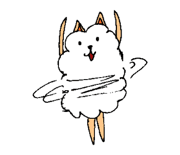 NINJA DOG(MOJA MOJA MARU) sticker #3327147