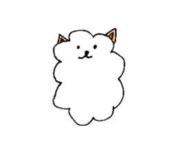 NINJA DOG(MOJA MOJA MARU) sticker #3327150