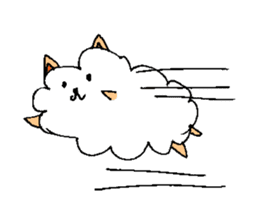 NINJA DOG(MOJA MOJA MARU) sticker #3327165