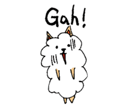 NINJA DOG(MOJA MOJA MARU) sticker #3327177