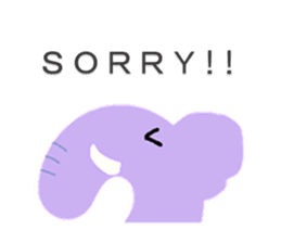 Apology animals sticker #3327209