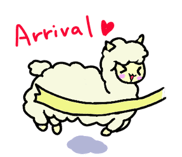 Very cute Alpaca sticker #3327592