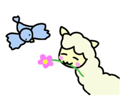 Very cute Alpaca sticker #3327597