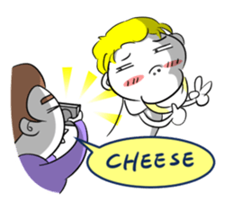 Sixian boy of Summer Letter sticker #3327703