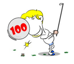 Sixian boy of Summer Letter sticker #3327716