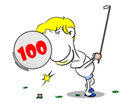 Sixian boy of Summer Letter sticker #3327716