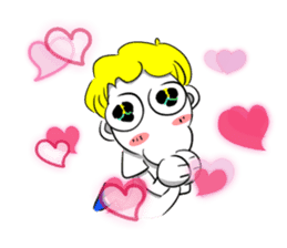 Sixian boy of Summer Letter sticker #3327719