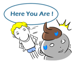 Sixian boy of Summer Letter sticker #3327730