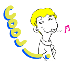 Sixian boy of Summer Letter sticker #3327734