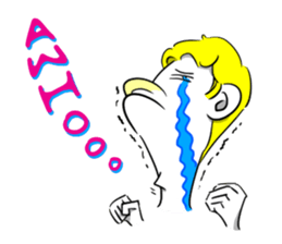 Sixian boy of Summer Letter sticker #3327735