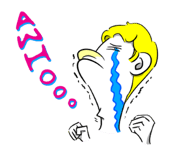 Sixian boy of Summer Letter sticker #3327735