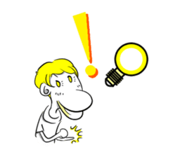 Sixian boy of Summer Letter sticker #3327737