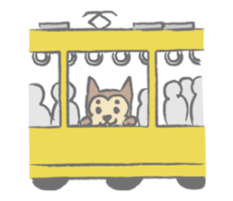 "Koro", the super dog! sticker #3327802