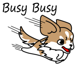 Cute but Lazy dog "imochan" sticker #3328509