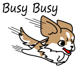 Cute but Lazy dog "imochan" sticker #3328509