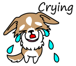 Cute but Lazy dog "imochan" sticker #3328513