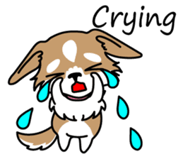 Cute but Lazy dog "imochan" sticker #3328513