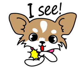 Cute but Lazy dog "imochan" sticker #3328519