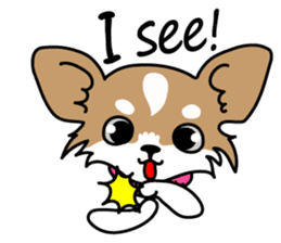 Cute but Lazy dog "imochan" sticker #3328528