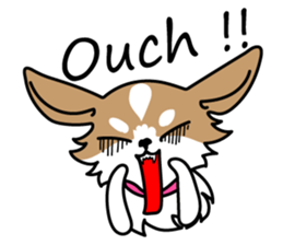 Cute but Lazy dog "imochan" sticker #3328530