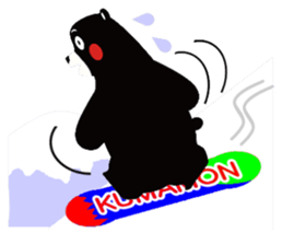 KUMAMON sticker(Message2) sticker #3328865